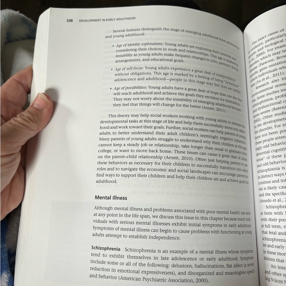 School book for Human Behavior in the Social Environment Fifth edition - Picture 4 of 6